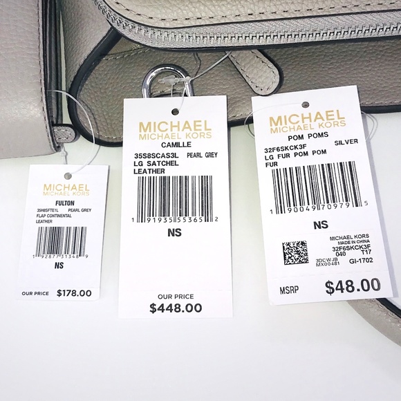 3PCS Michael Kors Camille LG Satchel Wallet Charms - Picture 8 of 8